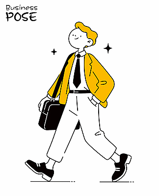전신 남자 포즈 가방 일러스트 한명 미소 성인 반짝임 걷기 직장인 비즈니스맨 주머니손 성인남자한명만 일러캐릭터 AI파일 직업 캐릭터 1 잡화 비즈니스 모션 표정 사람 남자한명만 성인남자만 파일형식 벡터