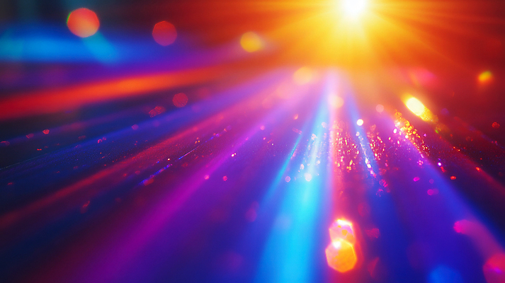 JPG 편집이미지 사람없음 빛 컬러풀 보케 스펙트럼 편집실사 AI컴퓨터그래픽 AI콘텐츠 컬러 CG 파일형식