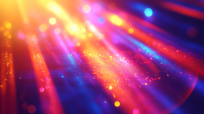 JPG 편집이미지 사람없음 빛 컬러풀 보케 스펙트럼 편집실사 AI컴퓨터그래픽 AI콘텐츠 컬러 CG 파일형식