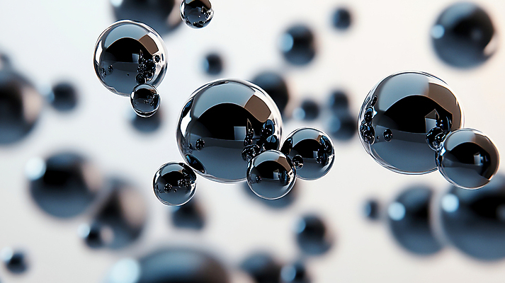 JPG 편집이미지 디자인 공 사람없음 반사 3D 검은색 원형 심플 광택 편집3D AI컴퓨터그래픽 AI콘텐츠 도형 컬러 디지털합성 파일형식