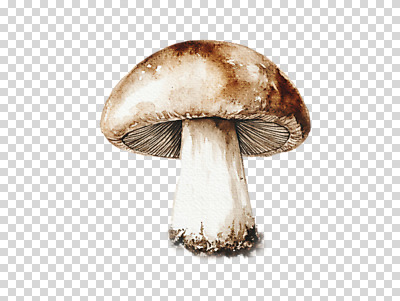 편집이미지 수채화 누끼 사람없음 버섯 PNG 편집소스 파일형식