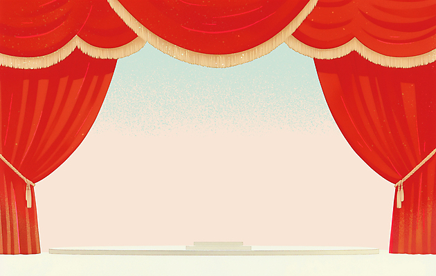 PSD 일러스트 사람없음 빨간색 무대 커튼 벨벳 국내일러스트 컬러 실크 파일형식
