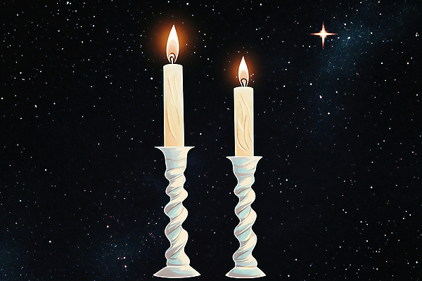 JPG 일러스트 촛불 밤하늘 사람없음 어둠 희망 디지털합성 촛대 양초꽂이 국내일러스트 AI일러스트 AI콘텐츠 감정 초 하늘 야간 꽂이 파일형식