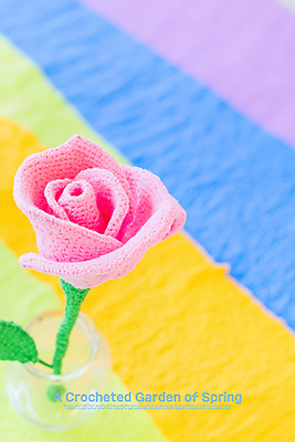 PSD 편집이미지 봄꽃 사람없음 컬러풀 장미 뜨개질 공예 생동감 핸드메이드 이미지편집 편집실사 꽃 컬러 취미 봄 CG 파일형식