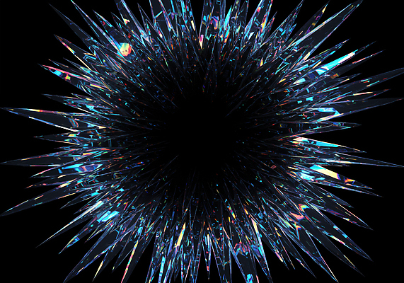 JPG 편집이미지 과학 기술 사람없음 빛 컬러풀 검은색 크리스탈 홀로그램 포럼 편집실사 AI컴퓨터그래픽 AI콘텐츠 컬러 토론 광석 CG 파일형식