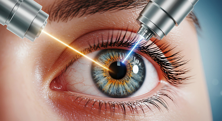 JPG 편집이미지 신체부위 시력 교정 안과 레이저수술 의료성형뷰티 라식수술 라섹 편집실사 AI인물포토 AI콘텐츠 병원 사람 수술 CG 파일형식 AI포토