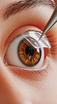 JPG 편집이미지 신체부위 시력 교정 안과 수술도구 각막 의료성형뷰티 라식수술 라섹 편집실사 AI인물포토 AI콘텐츠 병원 사람 눈_신체부위 의학용품 수술 CG 파일형식 AI포토