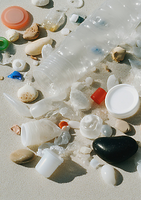 JPG 편집이미지 해변 사람없음 자연보호 환경 조약돌 환경오염 쓰레기 일회용 분리수거 페트병 플라스틱병 편집실사 AI포토 AI콘텐츠 바다 컨셉 자연 돌_바위 보호 플라스틱 CG 병_담는 파일형식