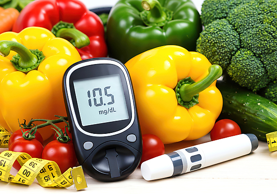 JPG 편집이미지 채소 방울토마토 파프리카 줄자 사람없음 건강관리 브로콜리 당뇨병 혈당 혈당계 편집실사 AI포토 AI콘텐츠 토마토 자 건강 관리 의료용품 혈액 질병 CG 파일형식