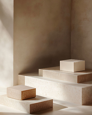 JPG 편집이미지 그림자 사람없음 빛 갈색 분위기 육면체 감성 포디움 트렌드컬러 편집실사 2025트렌드 모카무스 AI포토 AI콘텐츠 도형 컬러 컨셉 유행 무대 CG 파일형식 2025년