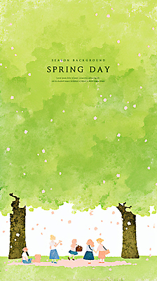 PSD 나무 여자 꽃잎 어린이 가방 일러스트 자연 수채화 서기 앉기 소녀 초원 여러명 연두색 소풍 봄풍경 돗자리 감성 소녀만 국내일러스트 식물 잡화 꽃 다수 컨셉 모션 사람 풍경 초록색 야외활동 봄 생태계 여자만 어린이만 파일형식