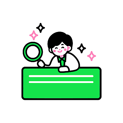 남자 일러스트 돋보기 한명 미소 들기 정장 상반신 성인 초록색 반짝임 비즈니스맨 심플 검색창 성인남자한명만 국내일러스트 AI파일 1 옷 컬러 비즈니스 모션 표정 사람 직장인 남자한명만 성인남자만 파일형식 벡터