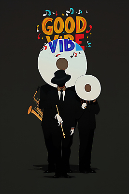 전신 PSD 모자 연주 음표 일러스트 성인 세명 검은색 공연 연주자 무대 잡기 클래식 피리 트럼펫 연주회 성인만 국내일러스트 기호 잡화 음악 컬러 컨셉 모션 사람 이벤트 음악가 목관악기 금관악기 음악회 파일형식