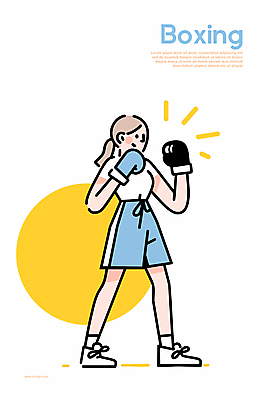 전신 여자 스포츠 일러스트 한명 성인 취미 운동 힘 권투 권투글러브 근력 손뻗기 성인여자한명만 일러캐릭터 AI파일 캐릭터 1 모션 건강 사람 격투기 글러브 여자한명만 성인여자만 파일형식 벡터