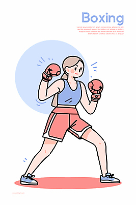 전신 여자 스포츠 일러스트 한명 성인 취미 운동 힘 권투 권투글러브 근력 손뻗기 성인여자한명만 일러캐릭터 AI파일 캐릭터 1 모션 건강 사람 격투기 글러브 여자한명만 성인여자만 파일형식 벡터