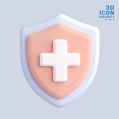 PSD 아이콘 사람없음 3D아이콘 3D 오브젝트 보안 방패 십자모양 엘리먼트 쉴드 편집3D 모양 안전 디지털합성 십자 파일형식
