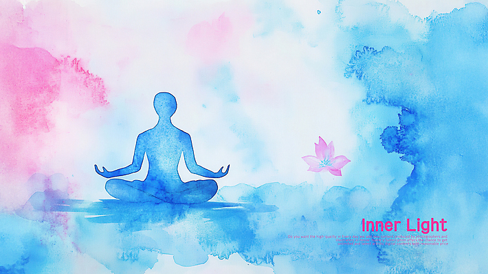 전신 PSD 여자 꽃 실루엣 분홍색 일러스트 수채화 한명 성인 파란색 평화 고요 요가자세 호흡 균형 명상 번짐 성인여자한명만 국내일러스트 식물 1 컬러 포즈 컨셉 요가 촬영기법 사람 여자한명만 성인여자만 파일형식 효과