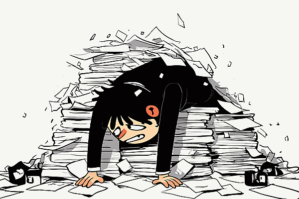 남자 엎드리기 일러스트 스트레스 한명 성인 불안 서류더미 울상 성인남자한명만 묻힘 국내일러스트 AI파일 1 감정 모션 사람 문서 남자한명만 성인남자만 파일형식 벡터 더미