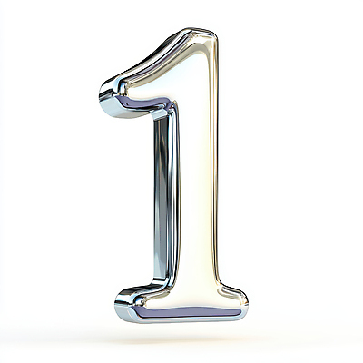 JPG 편집이미지 1 사람없음 숫자 3D 금속 우승 은색 오브젝트 광택 엘리먼트 편집3D AI컴퓨터그래픽 AI콘텐츠 문자 컬러 재질 최고 디지털합성 파일형식