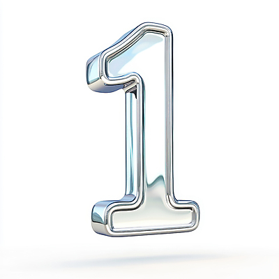 JPG 편집이미지 1 사람없음 숫자 3D 금속 우승 은색 오브젝트 광택 엘리먼트 편집3D AI컴퓨터그래픽 AI콘텐츠 문자 컬러 재질 최고 디지털합성 파일형식