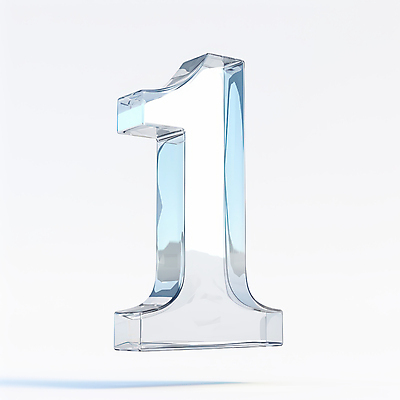 JPG 편집이미지 1 유리 사람없음 숫자 3D 우승 투명 크리스탈 오브젝트 광택 엘리먼트 편집3D AI컴퓨터그래픽 AI콘텐츠 문자 재질 최고 광석 디지털합성 파일형식