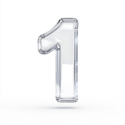 JPG 편집이미지 1 유리 사람없음 숫자 3D 우승 투명 크리스탈 오브젝트 광택 엘리먼트 편집3D AI컴퓨터그래픽 AI콘텐츠 문자 재질 최고 광석 디지털합성 파일형식