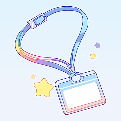 별 일러스트 사람없음 컬러풀 귀여움 이름표 키치 국내일러스트 AI파일 자연요소 컬러 컨셉 파일형식 벡터