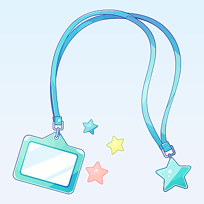 별 하늘색 일러스트 사람없음 귀여움 이름표 키치 국내일러스트 AI파일 자연요소 컨셉 파란색 파일형식 벡터