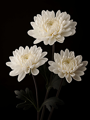 JPG 편집이미지 국화 사람없음 검은색 어둠 흰색 장례 근조 조문 추모 상조 편집실사 AI포토 AI콘텐츠 꽃 컬러 CG 파일형식