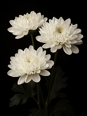 JPG 편집이미지 국화 사람없음 검은색 어둠 흰색 장례 근조 조문 추모 상조 편집실사 AI포토 AI콘텐츠 꽃 컬러 CG 파일형식