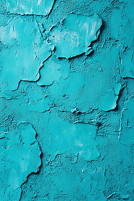 JPG 편집이미지 벽 백그라운드 사람없음 파란색 균열 질감 편집실사 AI포토 AI콘텐츠 컬러 모션 CG 파일형식