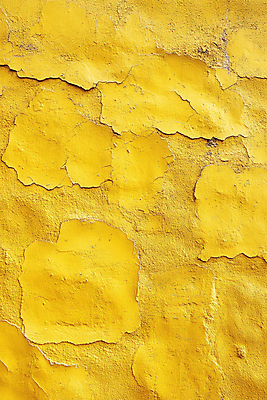 JPG 편집이미지 벽 백그라운드 사람없음 노란색 균열 질감 편집실사 AI포토 AI콘텐츠 컬러 모션 CG 파일형식