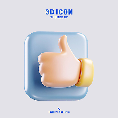 PSD 아이콘 손 하늘색 신체부위 3D아이콘 노란색 3D 확인 따봉 동의 좋음 편집3D 컬러 컨셉 사람 파란색 최고 디지털합성 파일형식