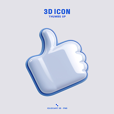 PSD 아이콘 하늘색 사람없음 3D아이콘 3D 확인 손모양 광택 따봉 동의 좋음 편집3D 모양 컨셉 파란색 최고 디지털합성 파일형식 손_신체부위
