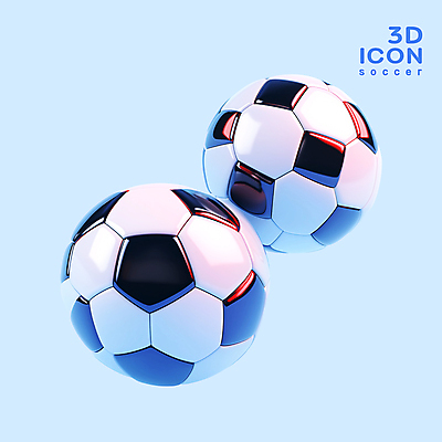 PSD 아이콘 스포츠 축구공 사람없음 3D아이콘 운동 3D 축구 오브젝트 광택 엘리먼트 편집3D 공 축구용품 건강 구기 디지털합성 파일형식