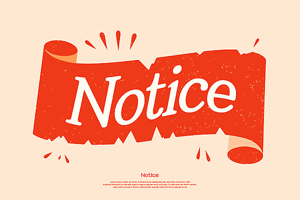 종이 일러스트 사람없음 두루마리 알림 찢어짐 공지사항 베이지색 국내일러스트 AI파일 컬러 모션 파일형식 벡터