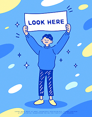 전신 남자 일러스트 한명 미소 들기 성인 파란색 반짝임 외침 팻말 사회이슈 시위 주장 성인남자한명만 카피스페이스 국내일러스트 AI파일 1 컬러 컨셉 모션 프레임 표정 사람 소리 공백 남자한명만 성인남자만 파일형식 벡터