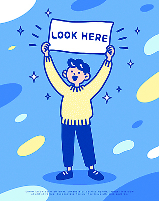 전신 남자 일러스트 한명 미소 들기 성인 파란색 반짝임 외침 팻말 사회이슈 시위 주장 성인남자한명만 카피스페이스 국내일러스트 AI파일 1 컬러 컨셉 모션 프레임 표정 사람 소리 공백 남자한명만 성인남자만 파일형식 벡터