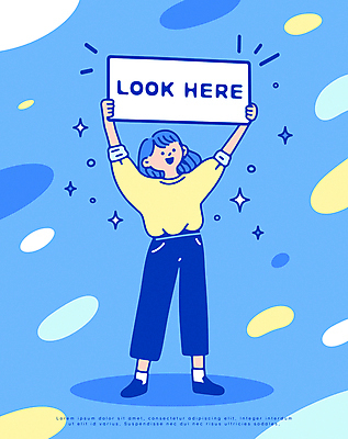 전신 여자 일러스트 한명 미소 들기 성인 파란색 반짝임 외침 팻말 사회이슈 시위 주장 성인여자한명만 카피스페이스 국내일러스트 AI파일 1 컬러 컨셉 모션 프레임 표정 사람 소리 공백 여자한명만 성인여자만 파일형식 벡터