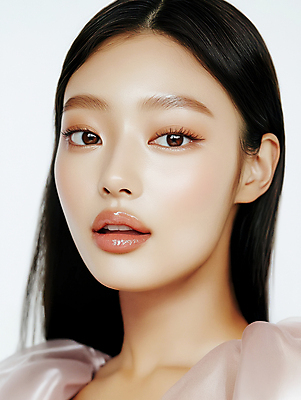 JPG 모델 편집이미지 여자 한명 상반신 성인 화장 뷰티 피부미인 의료성형뷰티 성인여자한명만 편집실사 AI인물포토 AI콘텐츠 1 사람 CG 여자한명만 성인여자만 파일형식 AI포토