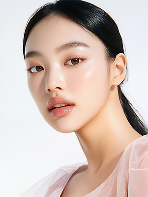 JPG 모델 편집이미지 여자 한명 상반신 성인 화장 뷰티 피부미인 의료성형뷰티 성인여자한명만 편집실사 AI인물포토 AI콘텐츠 1 사람 CG 여자한명만 성인여자만 파일형식 AI포토