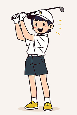 전신 남자 장갑 골프 일러스트 청소년 한명 웃음 들기 골프채 골퍼 프로 십대남자한명만 일러캐릭터 AI파일 캐릭터 1 잡화 모션 운동선수 골프용품 표정 사람 구기 남자한명만 십대남자만 파일형식 벡터