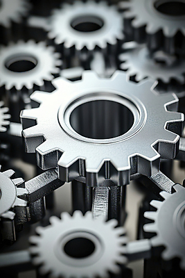 JPG 편집이미지 사람없음 금속 기계 회색 네트워크 부속품 톱니바퀴 기어 편집실사 AI컴퓨터그래픽 AI콘텐츠 컬러 재질 CG 오브젝트 파일형식