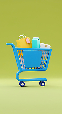 JPG 편집이미지 사람없음 연두색 쇼핑 쇼핑카 장바구니 담기 택배상자 적립 편집3D 우유갑 AI컴퓨터그래픽 AI콘텐츠 모션 초록색 상자 3D 바구니 카트 우유 택배 파일형식