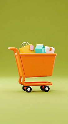 JPG 편집이미지 사람없음 연두색 쇼핑 쇼핑백 꼬리표 쇼핑카 담기 택배상자 적립 편집3D 우유갑 AI컴퓨터그래픽 AI콘텐츠 가방 모션 초록색 상자 3D 라벨 카트 우유 택배 파일형식