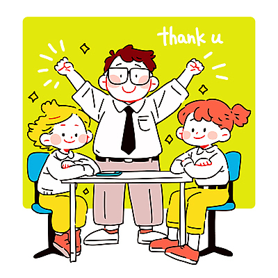 전신 학생 여자 남자 행복 의자 일러스트 청소년 미소 앉기 성인 세명 연두색 반짝임 팔짱 교사 만세 책상 감사 칭찬 안경낌 국내일러스트 AI파일 직업 감정 안경 가구 모션 표정 사람 초록색 파일형식 벡터