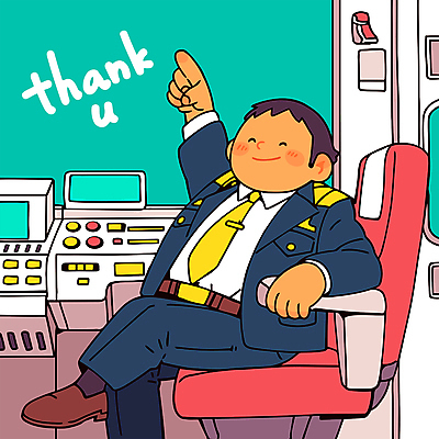 남자 하늘색 유니폼 의자 일러스트 친절 직업캐릭터 한명 미소 앉기 성인 운전 기차 가리킴 전철 감사 기관사 다리들기 땡큐 성인남자한명만 국내일러스트 일러캐릭터 AI파일 직업 캐릭터 1 옷 감정 육상교통 가구 모션 대중교통 표정 사람 손짓 파란색 남자한명만 성인남자만 파일형식 벡터