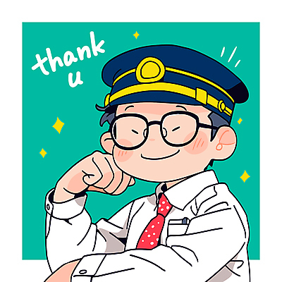 모자 남자 하늘색 유니폼 일러스트 친절 직업캐릭터 한명 미소 상반신 성인 반짝임 턱괴기 운전 기차 전철 감사 기관사 땡큐 성인남자한명만 안경낌 국내일러스트 일러캐릭터 AI파일 직업 캐릭터 1 잡화 옷 감정 안경 육상교통 모션 대중교통 표정 사람 파란색 남자한명만 성인남자만 파일형식 벡터