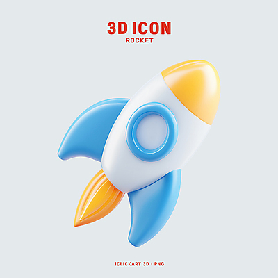 PSD 아이콘 과학 하늘색 불 사람없음 3D아이콘 노란색 3D 우주 로켓 광택 편집3D 자연요소 컬러 파란색 디지털합성 파일형식
