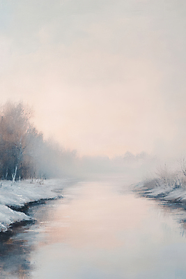 JPG 나무 겨울 일러스트 자연 하늘 사람없음 물 강 노을 눈 감성 흐림 국내일러스트 AI일러스트 AI콘텐츠 자연요소 식물 계절 컨셉 날씨 생태계 파일형식